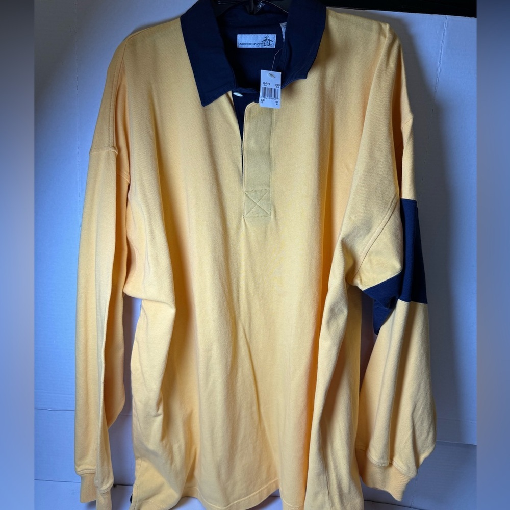 Munsingerar Long Sleeve Polo Style Shirt